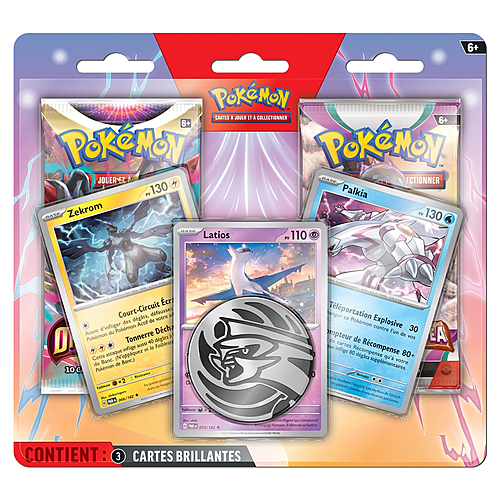Enhanced 2-Pack Blister: Zekrom, Latios & Palkia