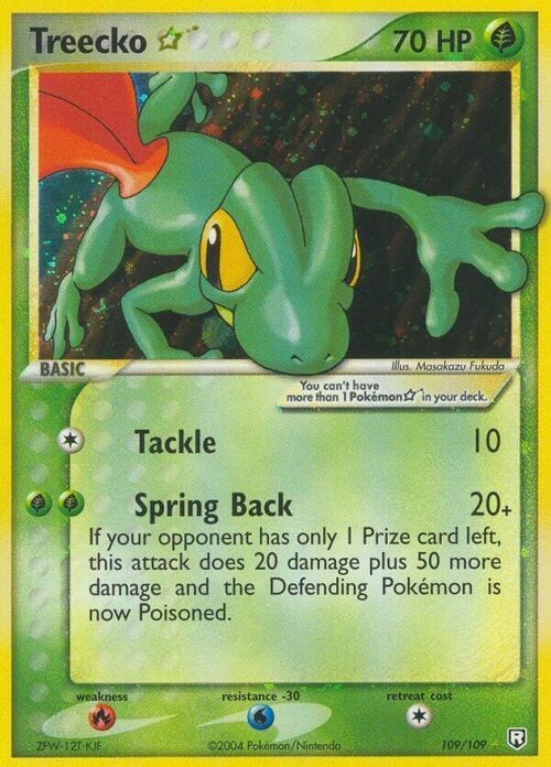Treecko ☆ Gold Star