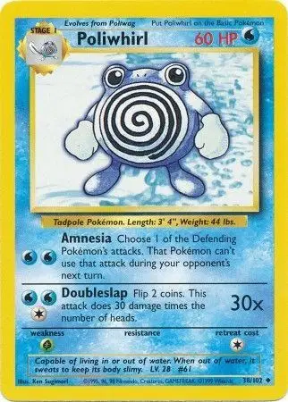 Auction card for Poliwhirl
