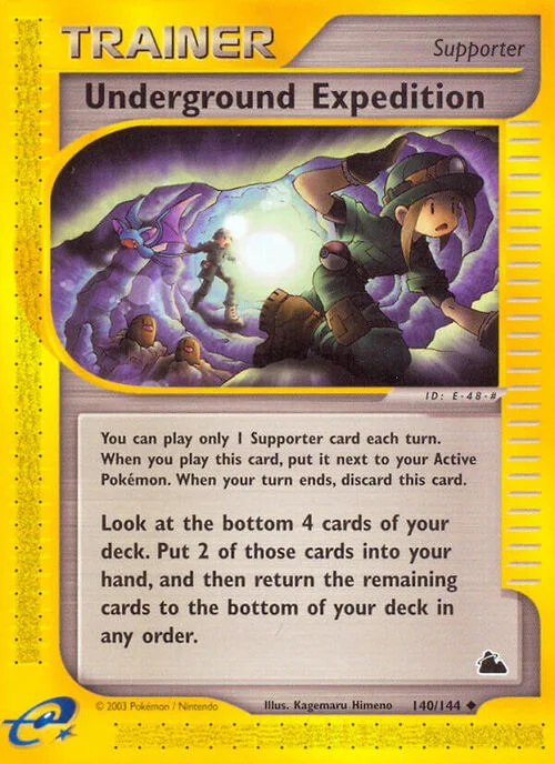 Underground expedition