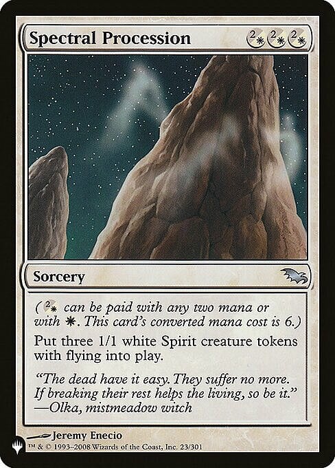 Spectral Procession