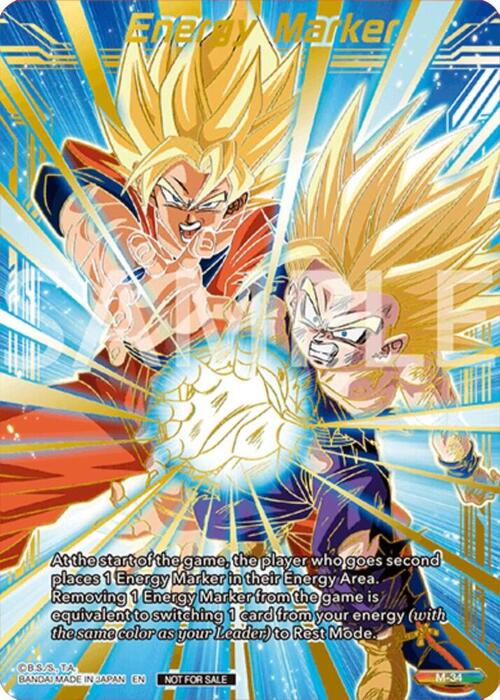 "Son Goku & Son Gohan" Energy Marker