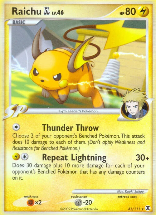 Raichu GL Lv.46