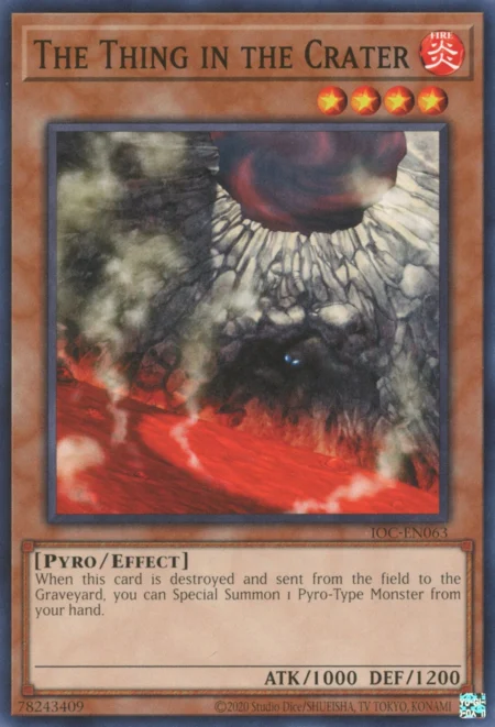 The Thing in the Crater
