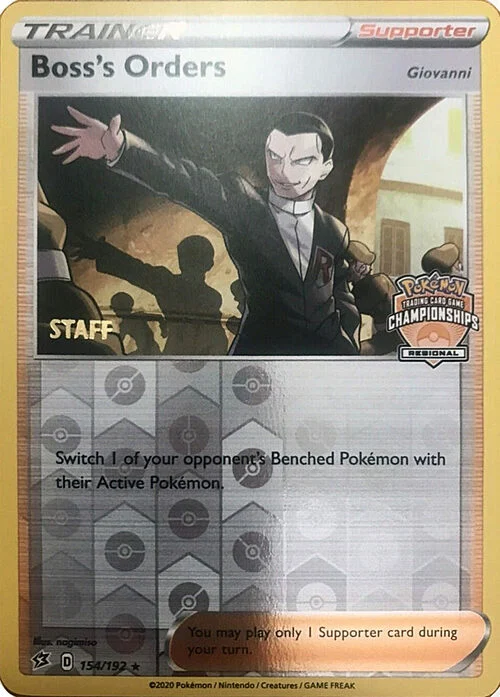 Boss's Orders - Giovanni