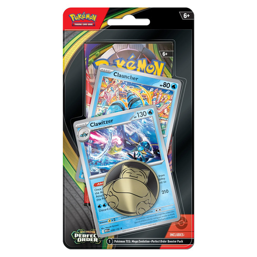 Perfect Order: Clawitzer Blister
