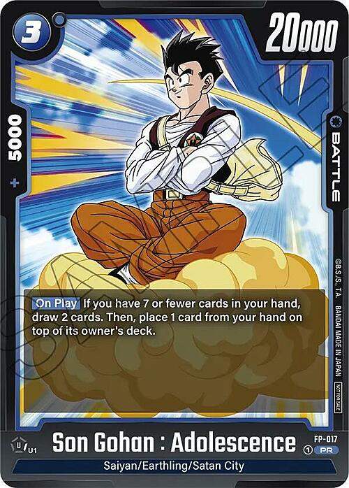 Son Gohan : Adolescence