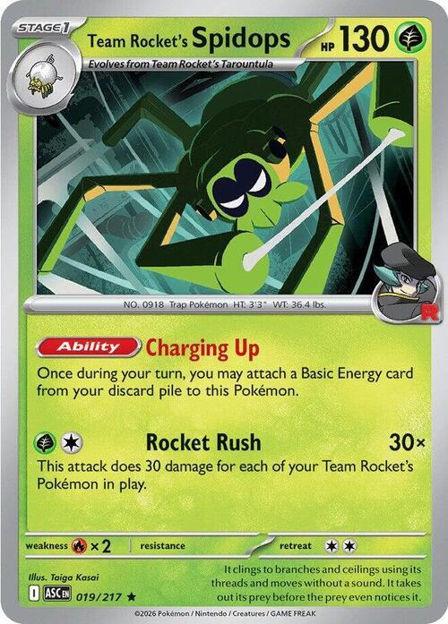 Team Rocket's Spidops