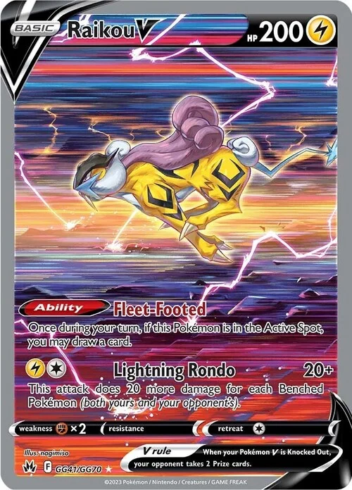Auction card for Raikou V