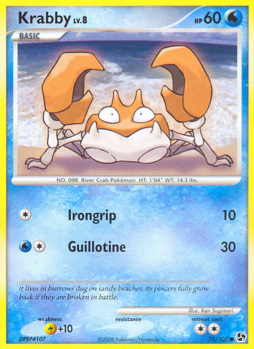 Krabby Lv.8