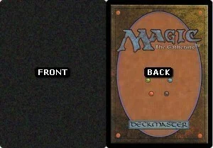 Black Round Corner Shiny Filler Card