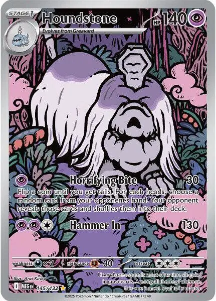 Auction card for Houndstone