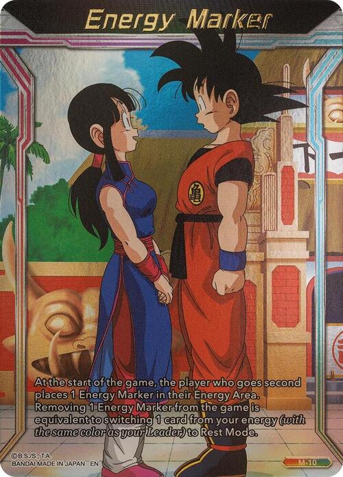 "Chichi & Son Goku" Energy Marker