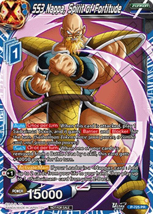 SS3 Nappa, Spirit of Fortitude