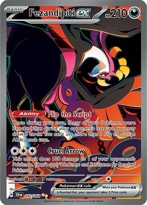 Auction card for Fezandipiti ex