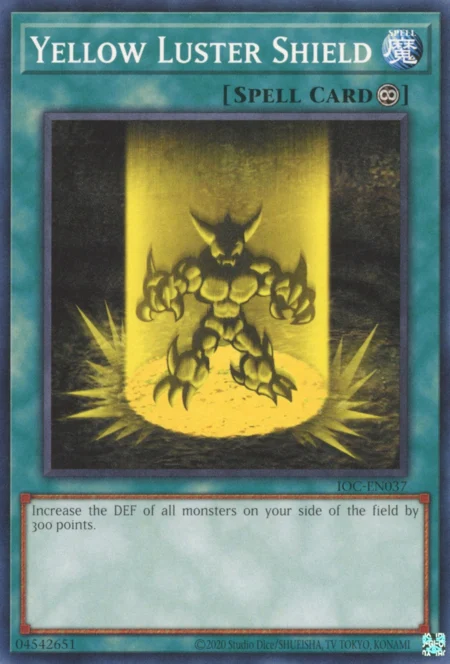 Yellow Luster Shield