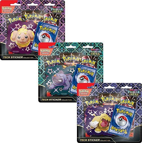 Paldean Fates | Tech Sticker Collection Set