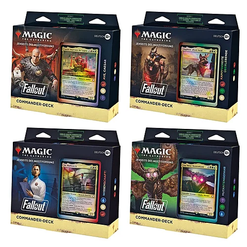Fallout Commander Deck Set