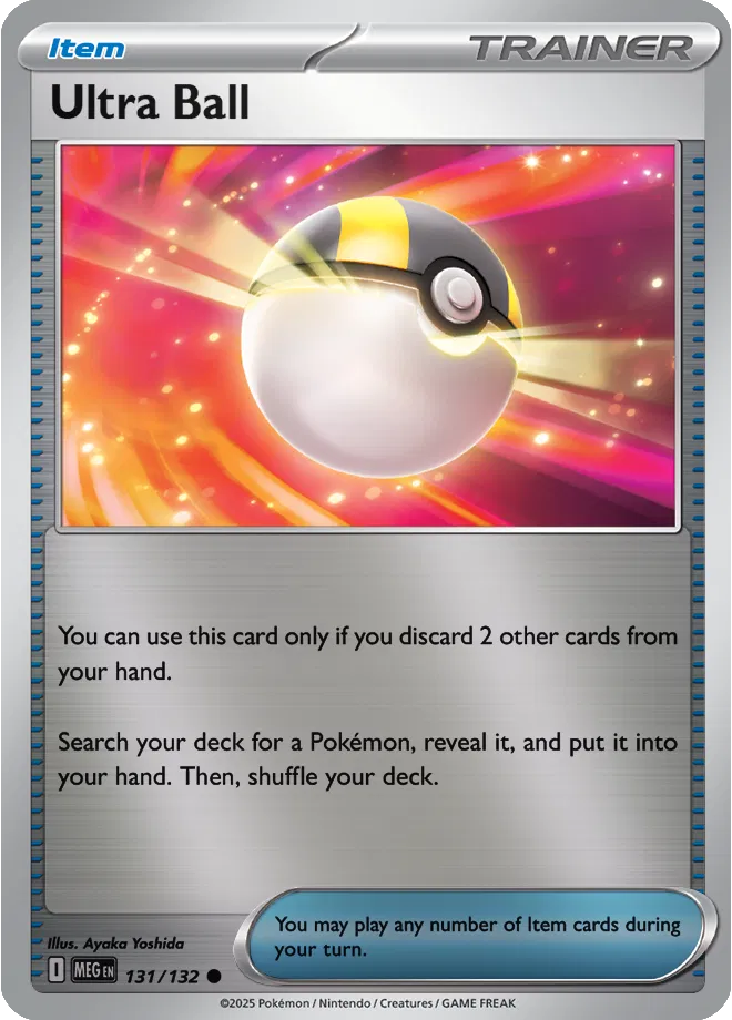 Auction card for Ultra Ball