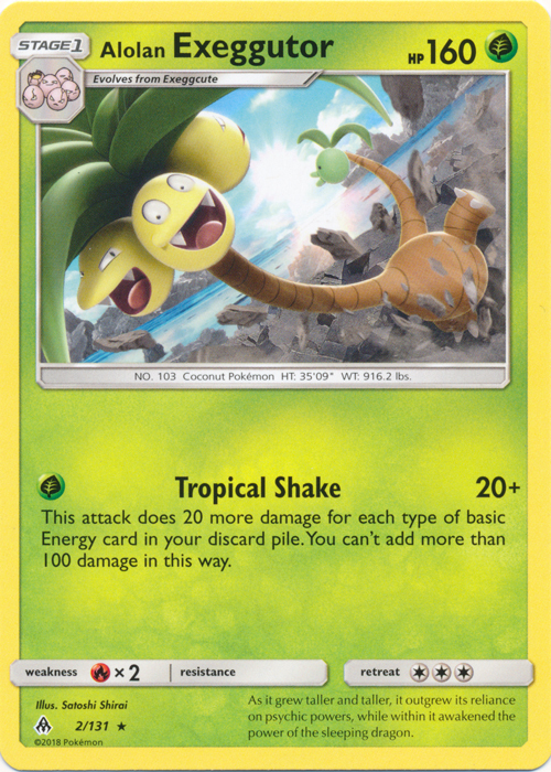 Alolan exeggutor