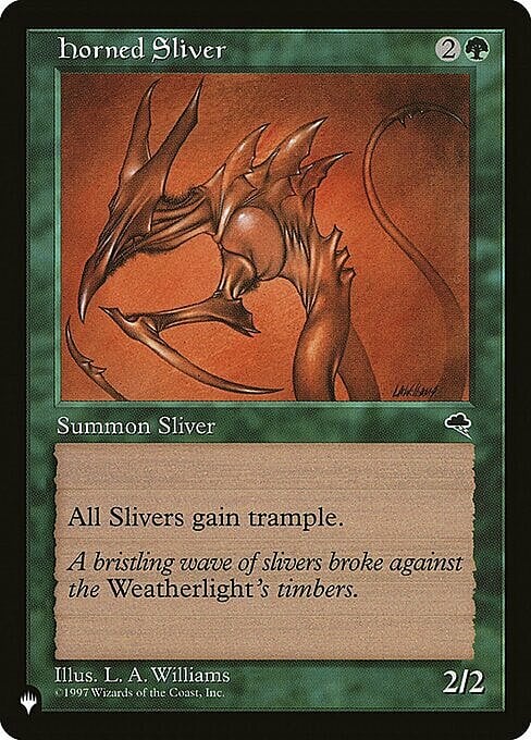 Horned Sliver