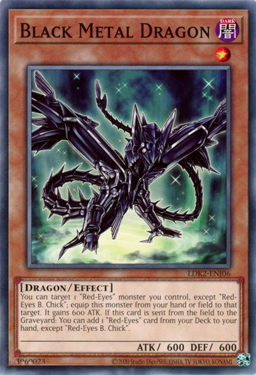Black Metal Dragon