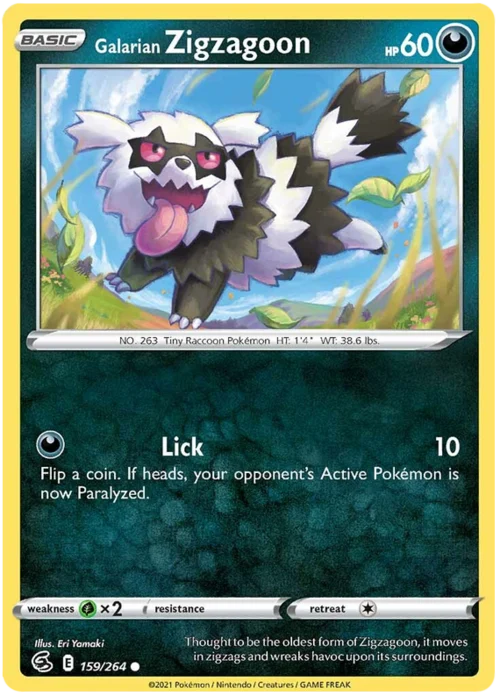 Galarian Zigzagoon