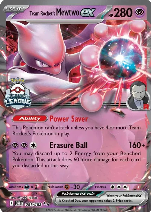 Team Rocket's Mewtwo ex