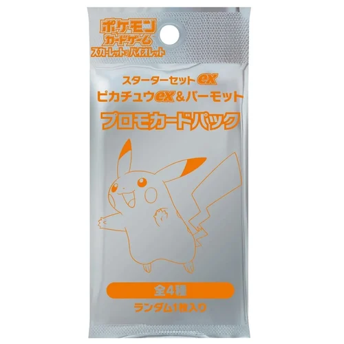 ex Starter Set Pikachu ex & Pawmot Promo Card Pack