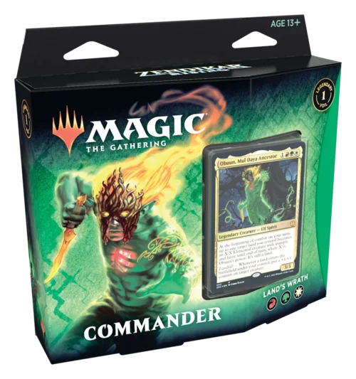 Commander: Zendikar Rising: "Land's Wrath" Deck