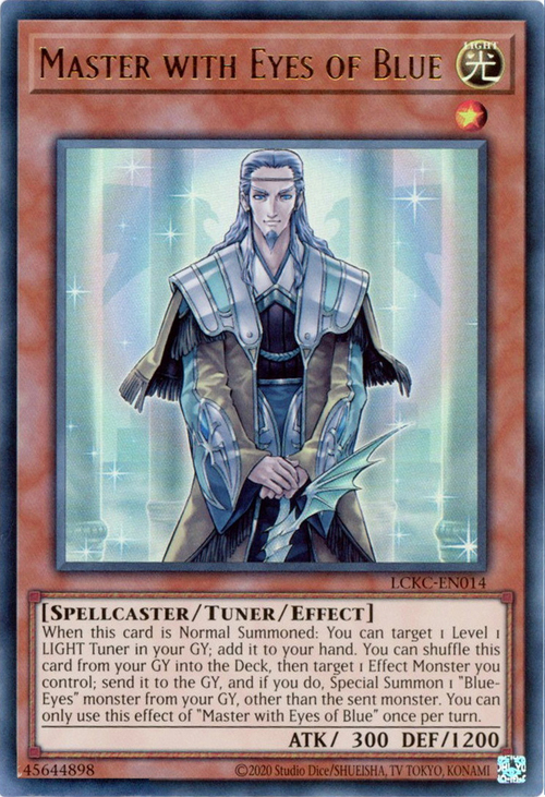 Master with Eyes of Blue