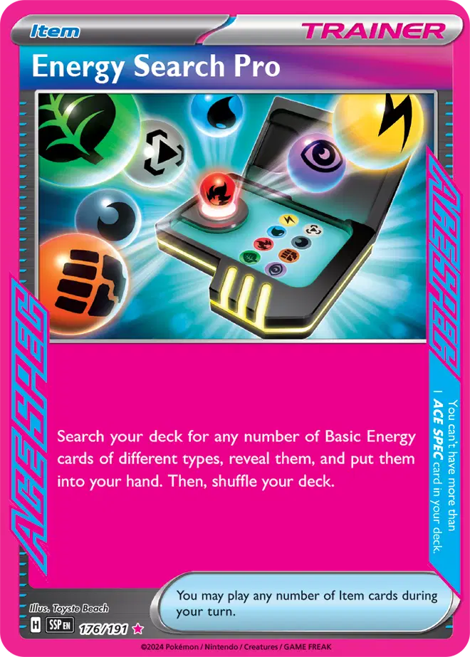 Auction card for Energy Search Pro