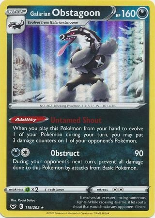 Galarian Obstagoon
