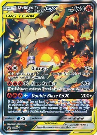 Reshiram & Charizard GX
