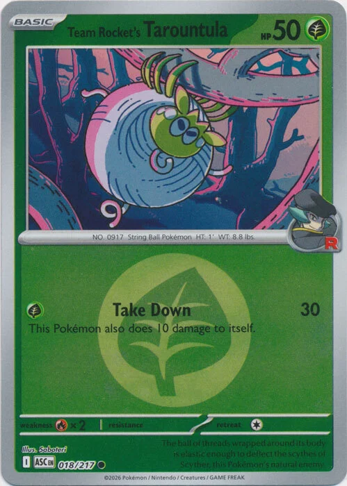 Team Rocket's Tarountula
