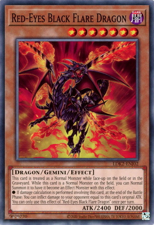 Red-Eyes Black Flare Dragon