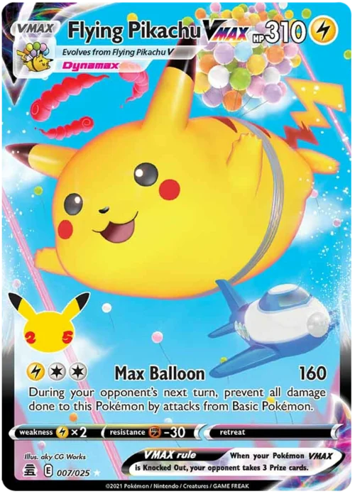 Flying Pikachu VMAX