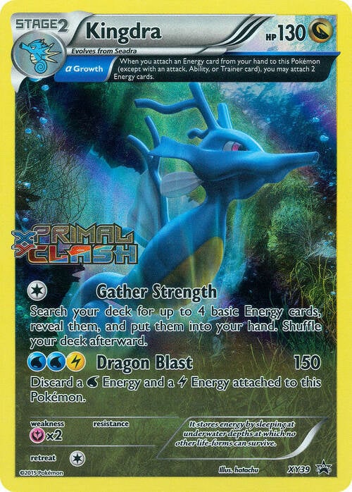 Auction card for Kingdra