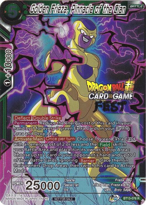 Golden Frieza, Pinnacle of the Clan