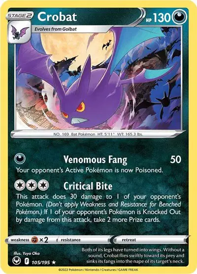 Auction card for Crobat