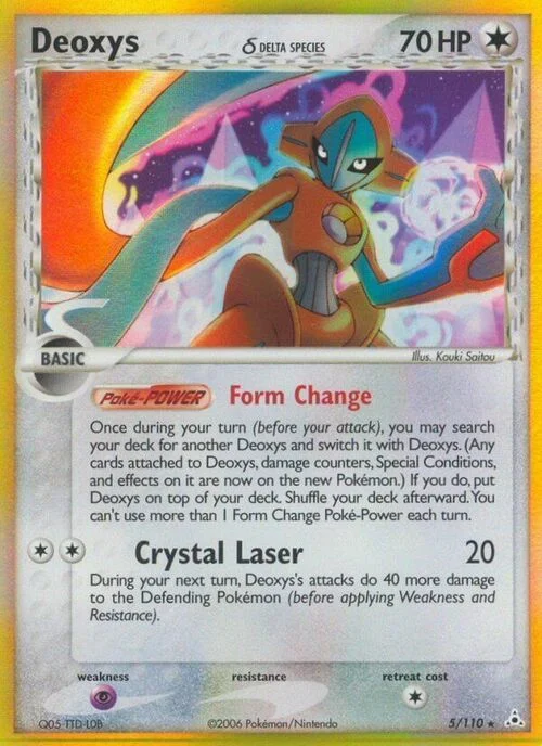 Deoxys δ Delta Species