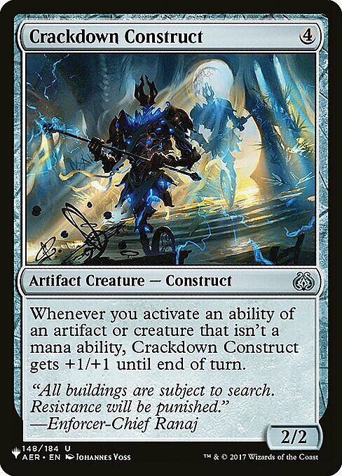 Crackdown Construct