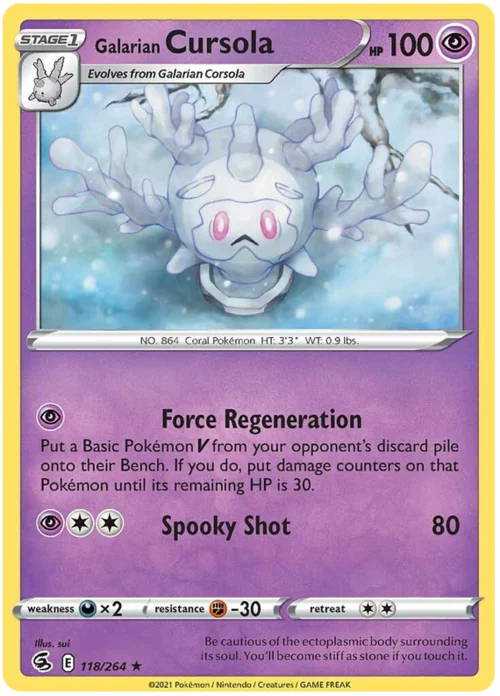 Galarian Cursola