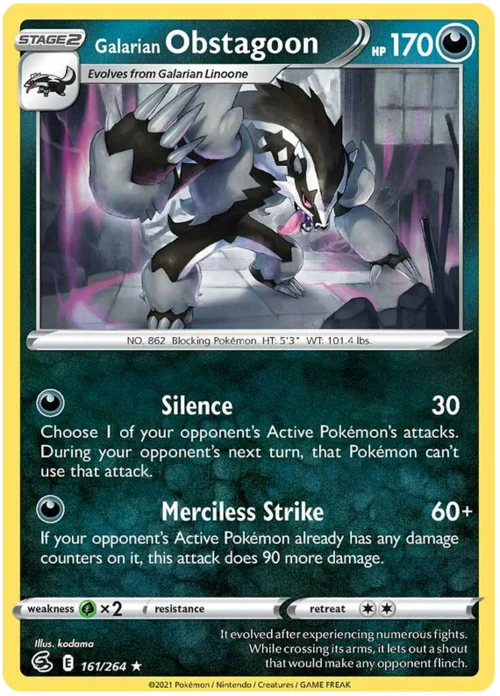 Galarian Obstagoon