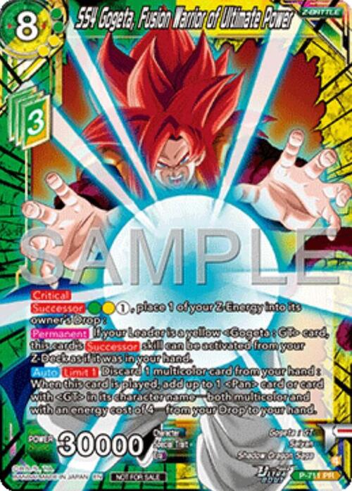 SS4 Gogeta, Fusion Warrior of Ultimate Power
