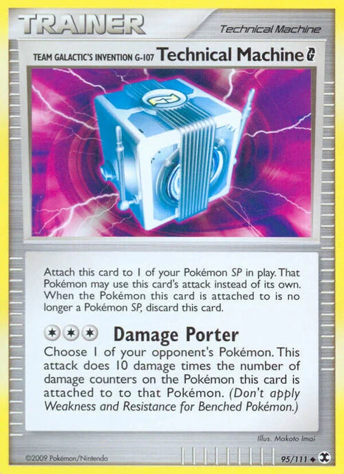 Team Galactic's Invention G-1Ultra Rare | 07 Technical Machine G