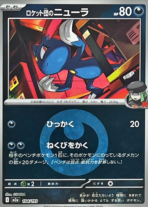 Team Rocket's Sneasel
