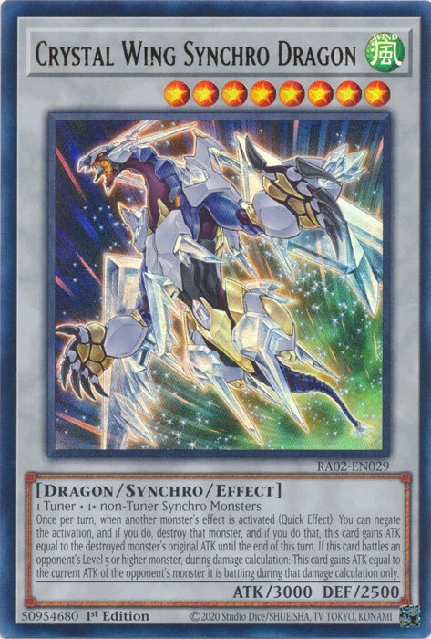 Crystal Wing Synchro Dragon