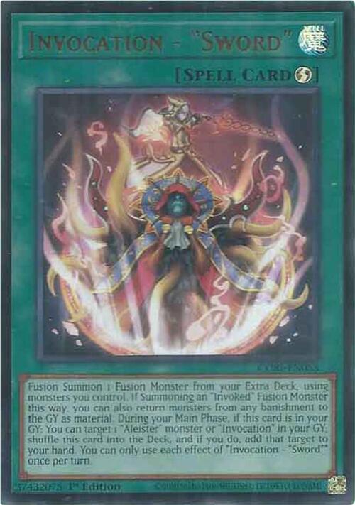 Invocation - "Sword"