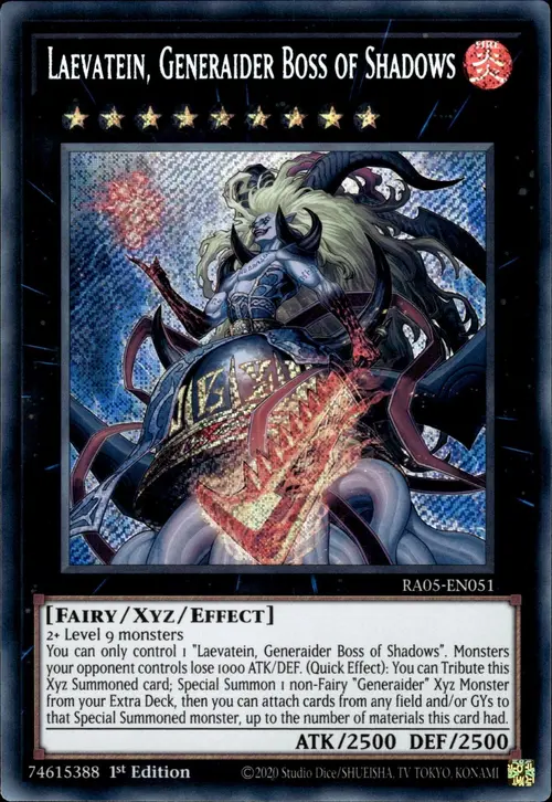 Laevatein, Generaider Boss of Shadows